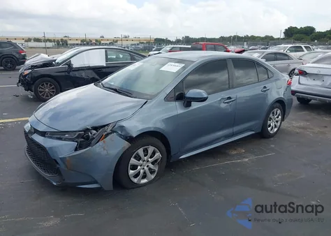 2021 Toyota Corolla Le из США, поврежденный, VIN 5YFEPMAE0MP236341